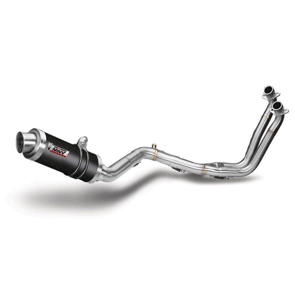ESCAPE COMPLETO 1X1 MIVV GP CARBONO-CARBONO YAMAHA MT-125 2015-2019