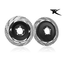 COMBINA DISCOS DE FRENO DELANTERO DE CARBONO DIÁMETRO 217 /230 MM TK HONDA MOTO 3