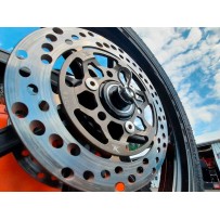 PAR DE DISCOS DE FRENO DELANTERO TK DIÁMETRO DE 217 MM DE DIÁMETRO KTM MOTO 3