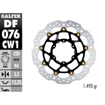 DF076CW1 DISCO FLOTANTE DELANTERO GALFER HONDA CBR 1000 RR 2008-2016