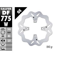 DF775W DISCO FIJO TRASERO GALFER DUCATI STREETFIGHTER V4 / S / SP2 2020-2023