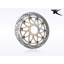 PAR DE DISCOS DE FRENO DELANTERO FLOTANTES LÍNEA EVO TK YAMAHA T-MAX 530 2012-2019
