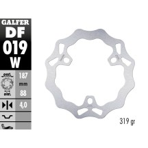 DF019W DISCO FIJO TRASERO GALFER HONDA NSF 250 R PINZE BREMBO M50 / M4