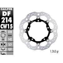 DF214CW1/15 DISCO FLOTANTE GALFER KAWASAKI NINJA 400 2018-2020