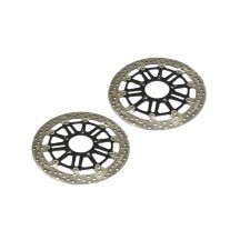 PAR DE DISCOS DE FRENO DELANTERO ORIGINALES USADOS MV AGUSTA 800 RIVALE / STRADALE