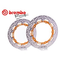PAREJA DE DISCOS DE FRENO BREMBO 320 SUPERSPORT BMW S 1000 RR 2019-2023 (RUOTE ALLUMINIO)