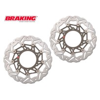 WK001L WK001R FRENO DISCOS DELANTEROS SK2 DUCATI 998 S (2 PASTIGLIE) 998 2002-2003