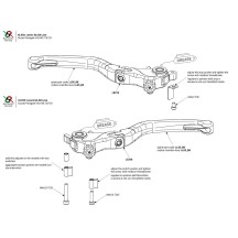 BONAMICI RACING CLUTCH LEVE LEVE KIT DUCATI PANIGALE V4 / S 2025