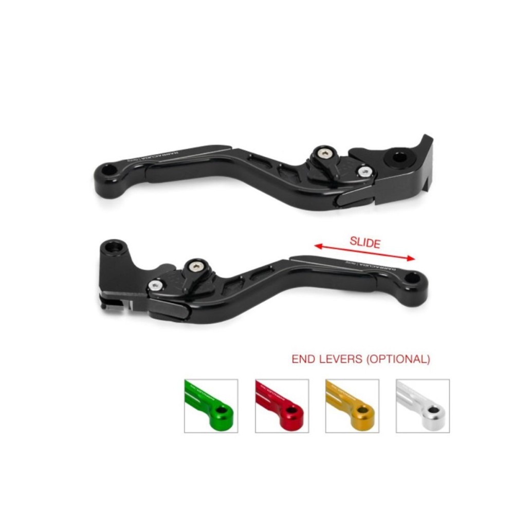 KIT DE PALANCA DE FRENO-EMBRAGUE BARRACUDA TRIUMPH STREET TRIPLE 765 / S / R 2017-2023 KIT DE PALANCA DE FRENO-EMBRAGUE BARRACUDA TRIUMPH STREET TRIPLE 765 / S / R 2017-2023