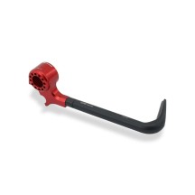 PROTECCIÓN DE LA PALANCA DE FRENO DELANTERO CON FIJACIÓN UNIVERSAL DE ESPEJO RACING CNC