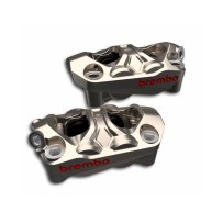 BREMBO RACING PAIR RADIAL HYPURE TITANIUM GREY CALIPERS 100MM DUCATI STREETFIGHTER V4 / S 2025