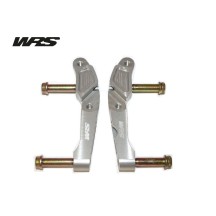 PAREJA DE BRIDAS WRS CONEXION RADIAL 100MM PLATA BMW R 1200 GS / ADV 2004-2012