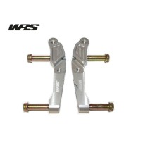 PAR DE BRIDAS WRS RADIAL ATTACK 100MM NEGRO BMW R 1200 GS / ADV 2004-12
