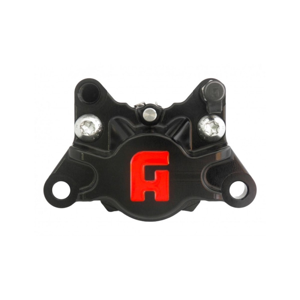PINZA DE FRENO AXIAL ACCOSSATO CNC ALUMINIO 2 PISTONES BATALLA 84MM