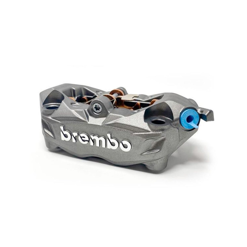 PINZA DE FRENO DELANTERA RADIAL DERECHA TITANIO BREMBO MONOBLOQUE M432B 100MM PINZA DE FRENO DELANTERA RADIAL DERECHA TITANIO BREMBO MONOBLOQUE M432B 100MM