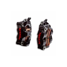 PAREJA DE PINZAS DE PINZA RADIALES BREMBO RACING BLACK STYLEMA DUCATI PANIGALE V4 S / R / SP 2018-2024