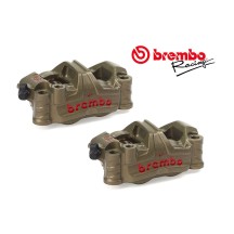 BREMBO RACING GP4-RR PAR DE PINZAS DE FRENO MONOBLOC RADIALES 100MM P4 32/36 2021