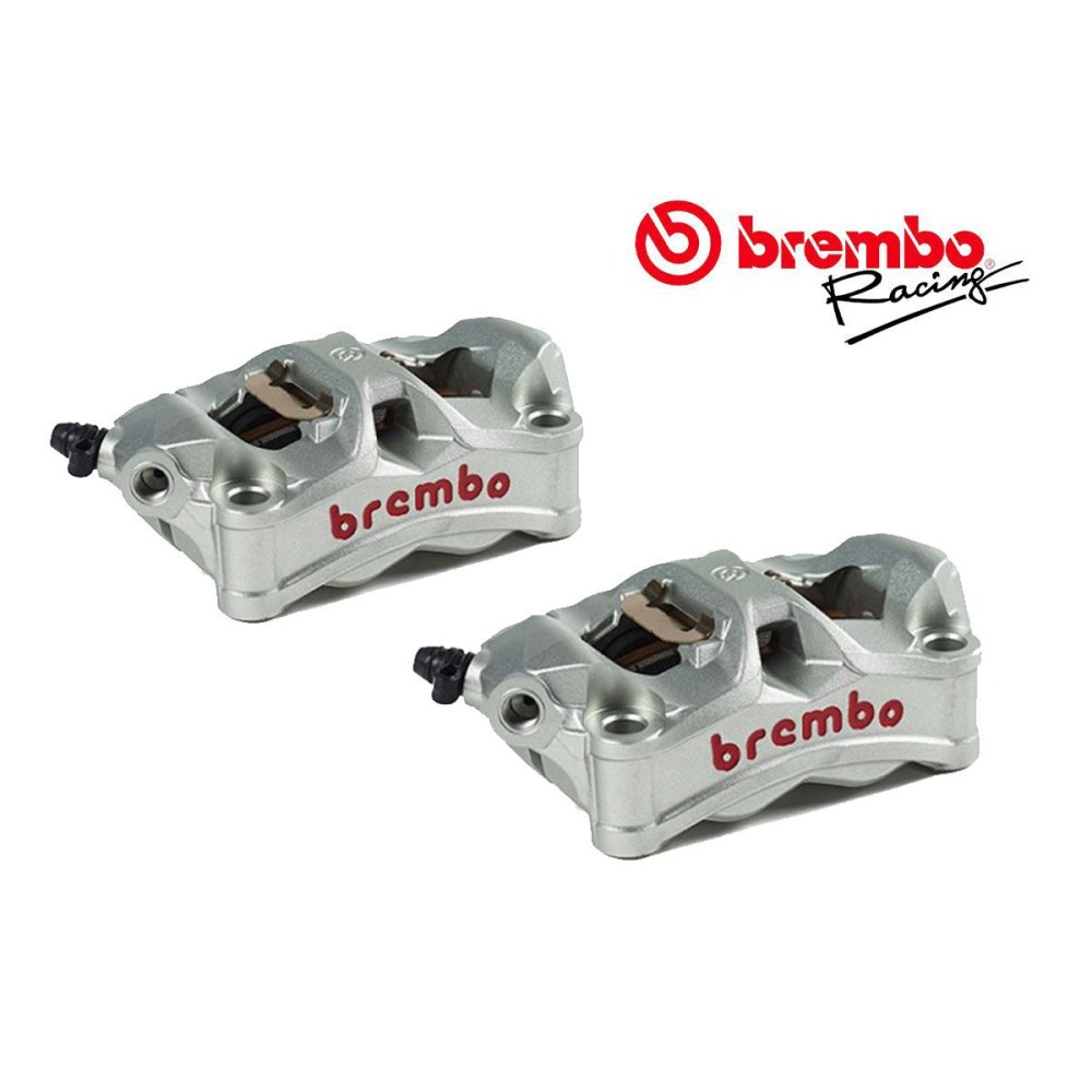 220D02010 PAR DE PINZAS DE FRENO RADIALES BREMBO RACING STYLEMA 100MM PASTILLAS INCLUIDAS 220D02010 PAR DE PINZAS DE FRENO RADIALES BREMBO RACING STYLEMA 100MM PASTILLAS INCLUIDAS