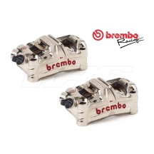 220D60010 PAR DE PINZAS DE FRENO RADIALES BREMBO RACING 100MM GP4-MS MONOBLOQUE