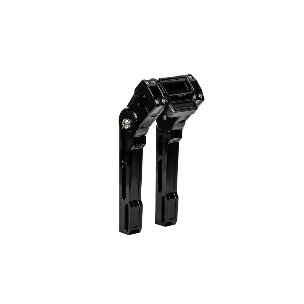 ABRAZADERA DIGITAL VITY ELEVADOR DE MANILLAR AJUSTABLE DE 8 PULGADAS HARLEY DAVIDSON FXST / FXLRST SOFTAIL 2020-2024 ABRAZADERA DIGITAL VITY ELEVADOR DE MANILLAR AJUSTABLE DE 8 PULGADAS HARLEY DAVIDSON FXST / FXLRST SOFTAIL 2020-2024