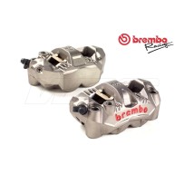 PAR DE PINZAS DE FRENO RADIALES GP4-RS BREMBO RACING MONOBLOQUE 108MM
