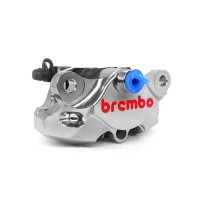 PINZA DE FRENO TRASERO RACING BREMBO P2 34 CNC NIQUELADA DUCATI