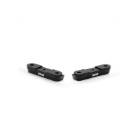 PLACAS DE TAPA DEL ORIFICIO DEL REPOSAPIÉS TRASERO R&G  APRILIA RSV4 1000 / R / FACTORY  09-20