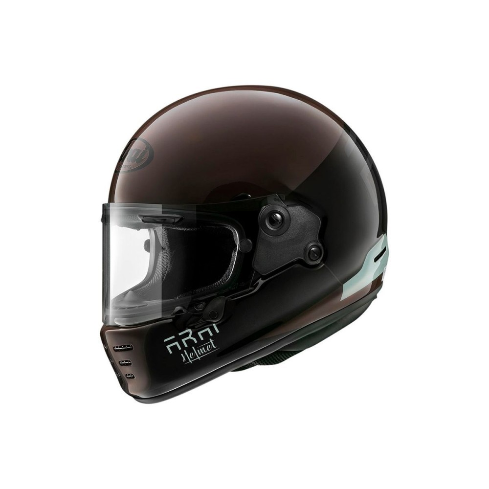 CASCO COMPLETO ARAI CONCEPT-XE REACT BROWN 22-06 CASCO COMPLETO ARAI CONCEPT-XE REACT BROWN 22-06