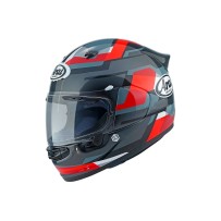 CASCO COMPLETO ARAI QUANTIC ABSTRACT ROJO 22-06