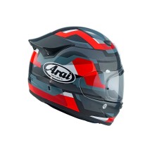 CASCO COMPLETO ARAI QUANTIC ABSTRACT ROJO 22-06