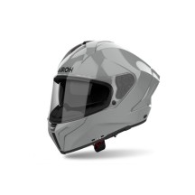 CASCO COMPLETO AIROH MATRYX FULL GRIS CEMENTO PULIDO