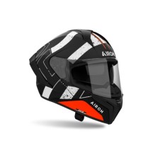 CASCO AIROH MATRYX SCOPE COMPLETO NARANJA MATE
