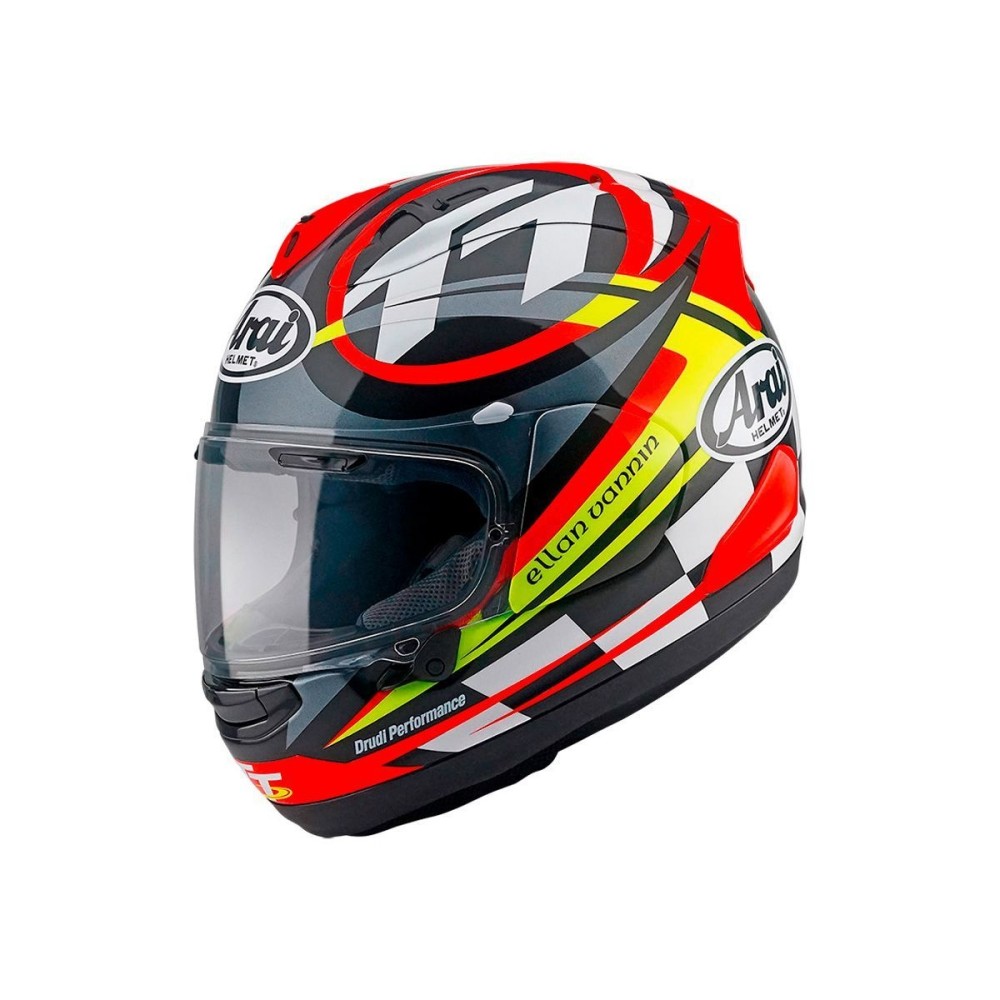 CASCO COMPLETO ARAI RX-7 V EVO TT ISLA DE MAN 2023 CASCO COMPLETO ARAI RX-7 V EVO TT ISLA DE MAN 2023