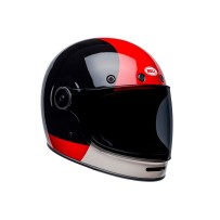CASCO COMPLETO BELL BULLITT BLAZON NEGRO Y BURDEOS