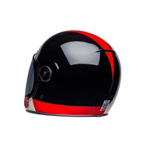 CASCO COMPLETO BELL BULLITT BLAZON NEGRO Y BURDEOS