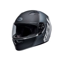 CASCO COMPLETO BELL QUALIFIER ASCENT FULL NEGRO MATE Y GRIS