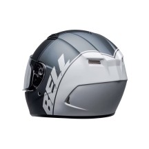 CASCO COMPLETO BELL QUALIFIER ASCENT FULL NEGRO MATE Y GRIS