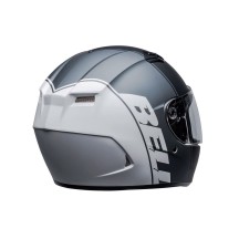 CASCO COMPLETO BELL QUALIFIER ASCENT FULL NEGRO MATE Y GRIS