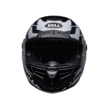 CASCO COMPLETO BELL RACE STAR DLX LABYRINTH FULL BLANCO/NEGRO