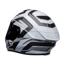 CASCO COMPLETO BELL RACE STAR DLX LABYRINTH FULL BLANCO/NEGRO