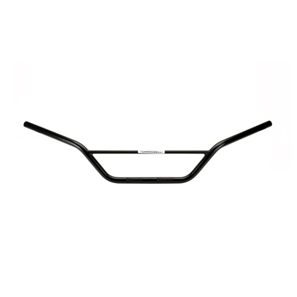 MANILLAR DOMINO OFFROAD HIGH BEND ACERO NEGRO DIAMETRO 22MM UNIVERSAL
