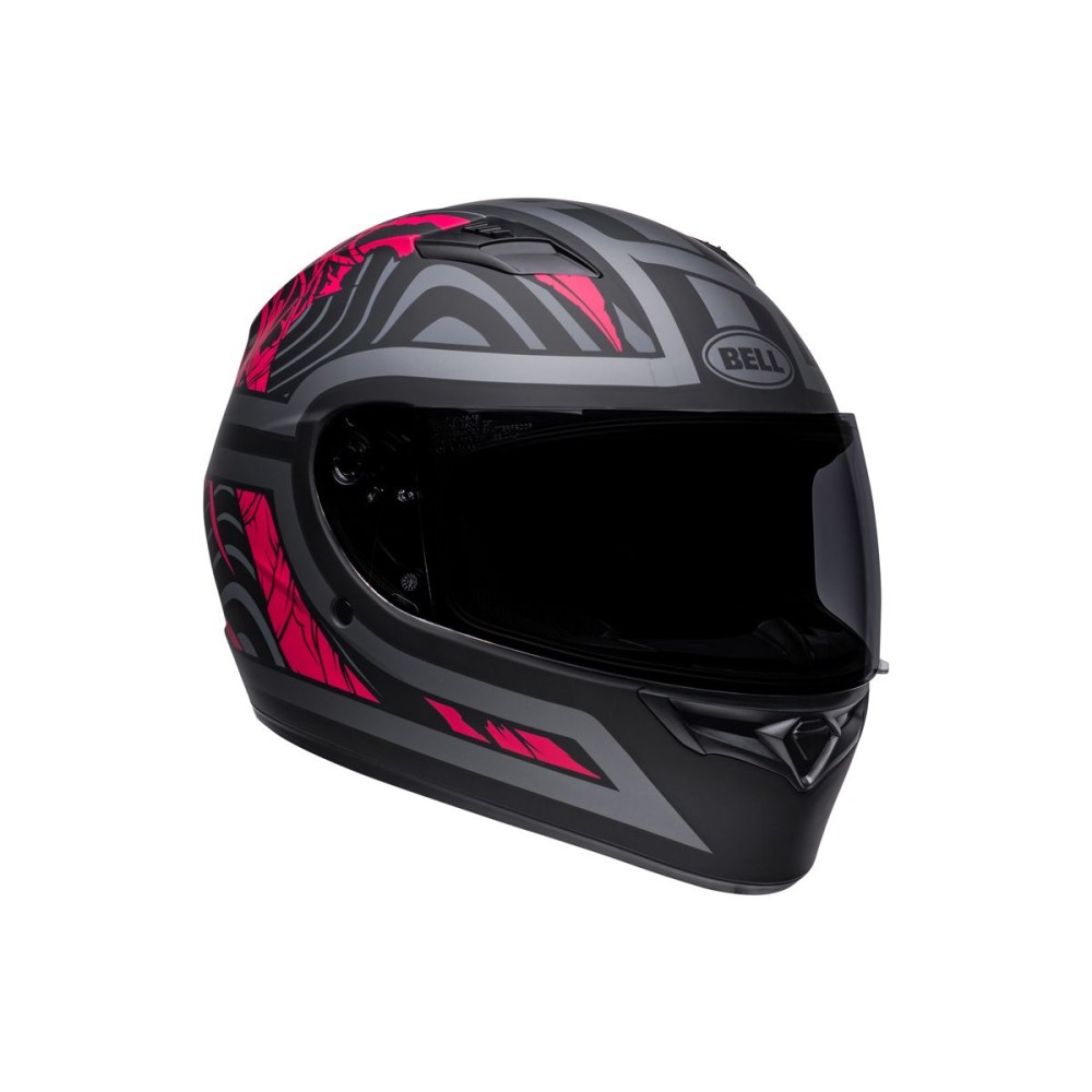 CASCO INTEGRAL BELL QUALIFIER REBEL NEGRO MATE Y ROSA CASCO INTEGRAL BELL QUALIFIER REBEL NEGRO MATE Y ROSA