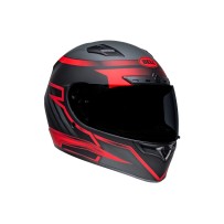 CASCO INTEGRAL BELL QUALIFIER DLX MIPS RAISER NEGRO Y ROJO MATE
