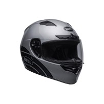 CASCO INTEGRAL BELL QUALIFIER DLX MIPS ACE 4 NEGRO Y GRIS BRILLANTE