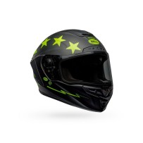 CASCO INTEGRAL BELL STAR DLX MIPS FH VICTORY CIRCLE NERO OPACO GIALLO FLUO