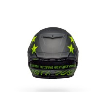 CASCO INTEGRAL BELL STAR DLX MIPS FH VICTORY CIRCLE NERO OPACO GIALLO FLUO