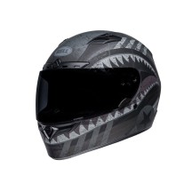 CASCO INTEGRAL BELL QUALIFIER DLX MIPS DEVIL MAY CARE NEGRO Y GRIS MATE
