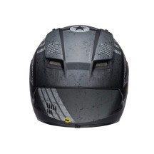 CASCO INTEGRAL BELL QUALIFIER DLX MIPS DEVIL MAY CARE NEGRO Y GRIS MATE