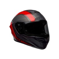 CASCO INTEGRAL BELL RACE STAR FLEX DLX TANTRUM 2 CARBON ROJO