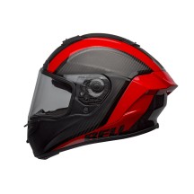 CASCO INTEGRAL BELL RACE STAR FLEX DLX TANTRUM 2 CARBON ROJO